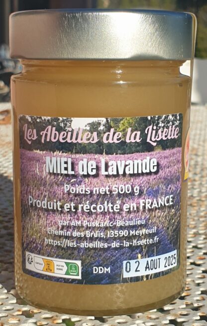 Miel de Lavande crémeux 2023 en 500g