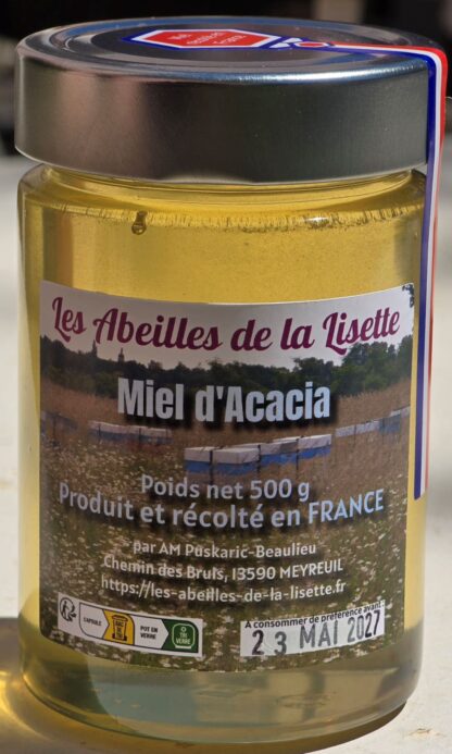 Miel d'Acacia 2025 en 500g