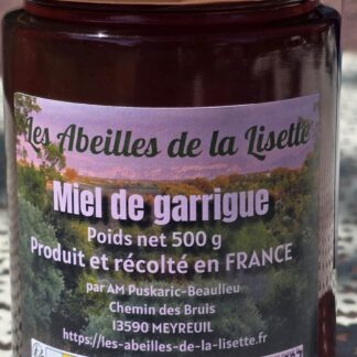 Miel de Garrigue 2025 en 500 g